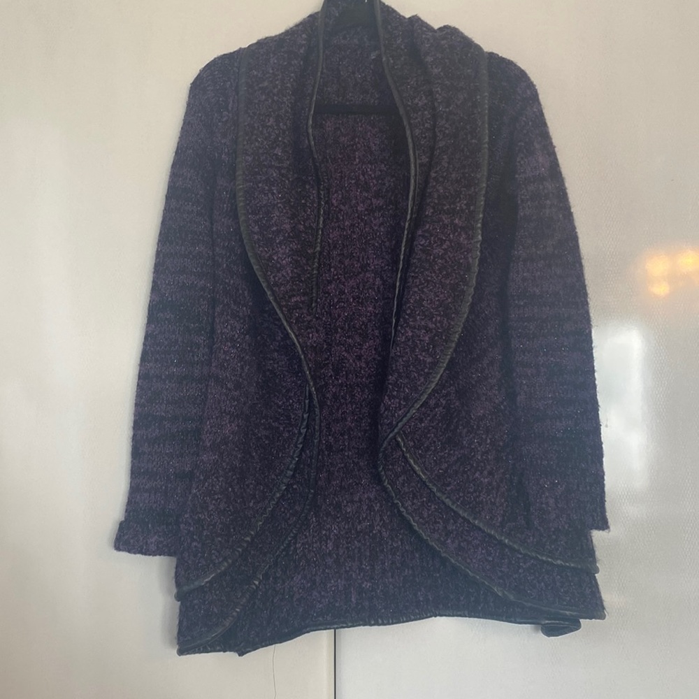 Size Small, Purple Cashmere Sweater